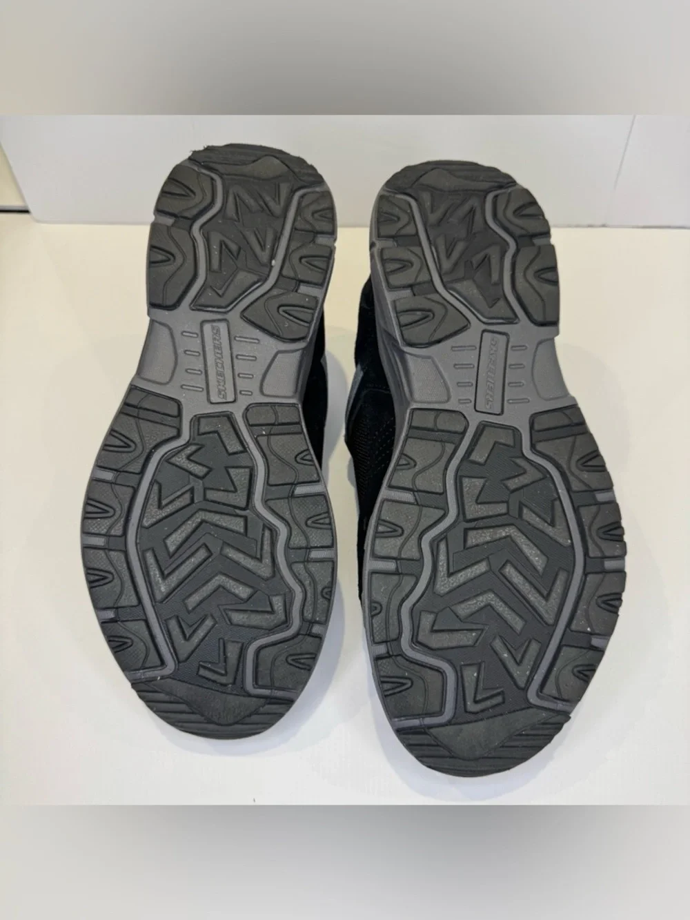 Skechers Relaxed Fit Memory Foam Men's Size 9 Oak Canyon Black Hands Free Slip I